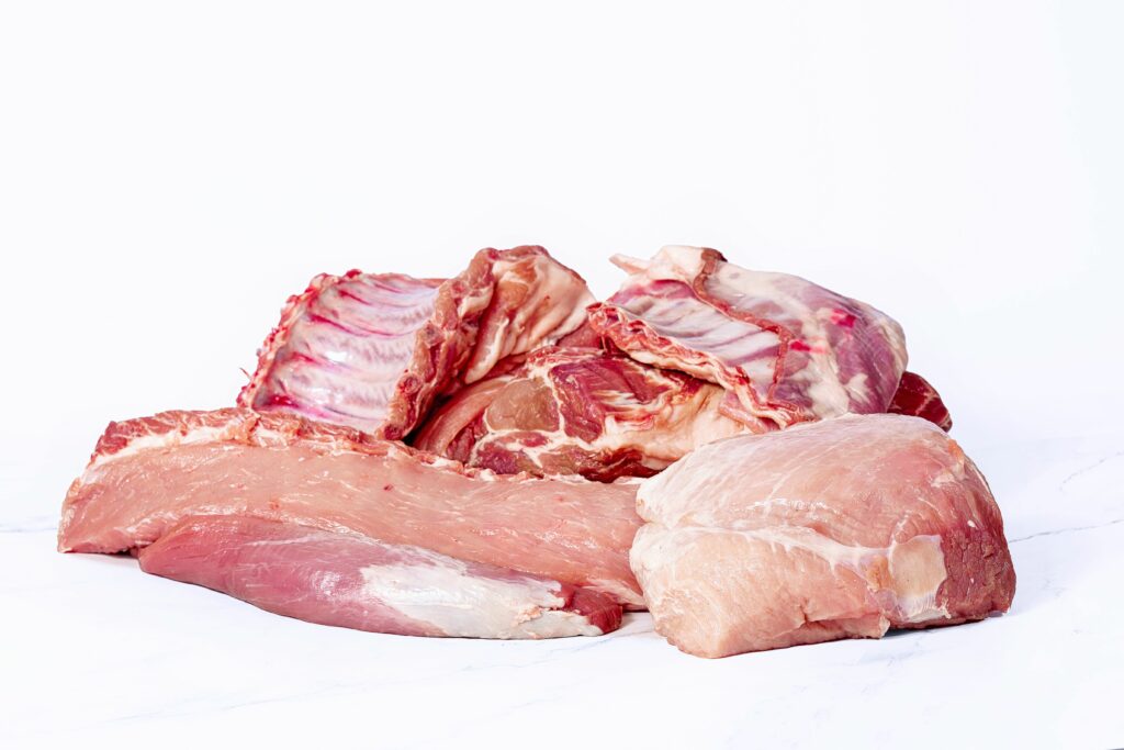 Carne de cerdo Tris